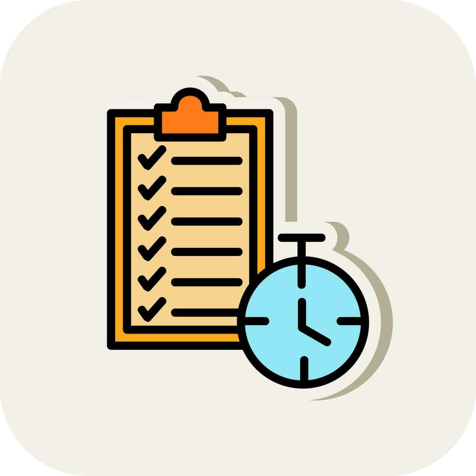 Stopwatch Vector Icon Design