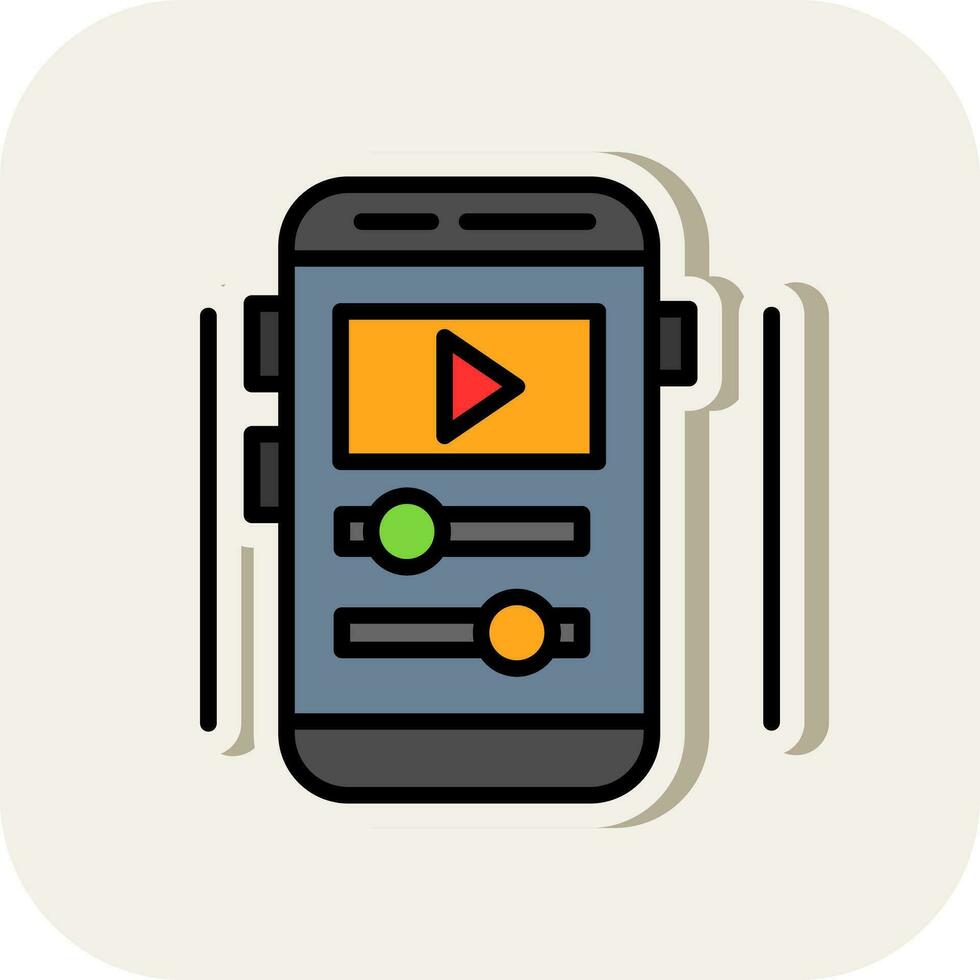 Mobile Vector Icon Design