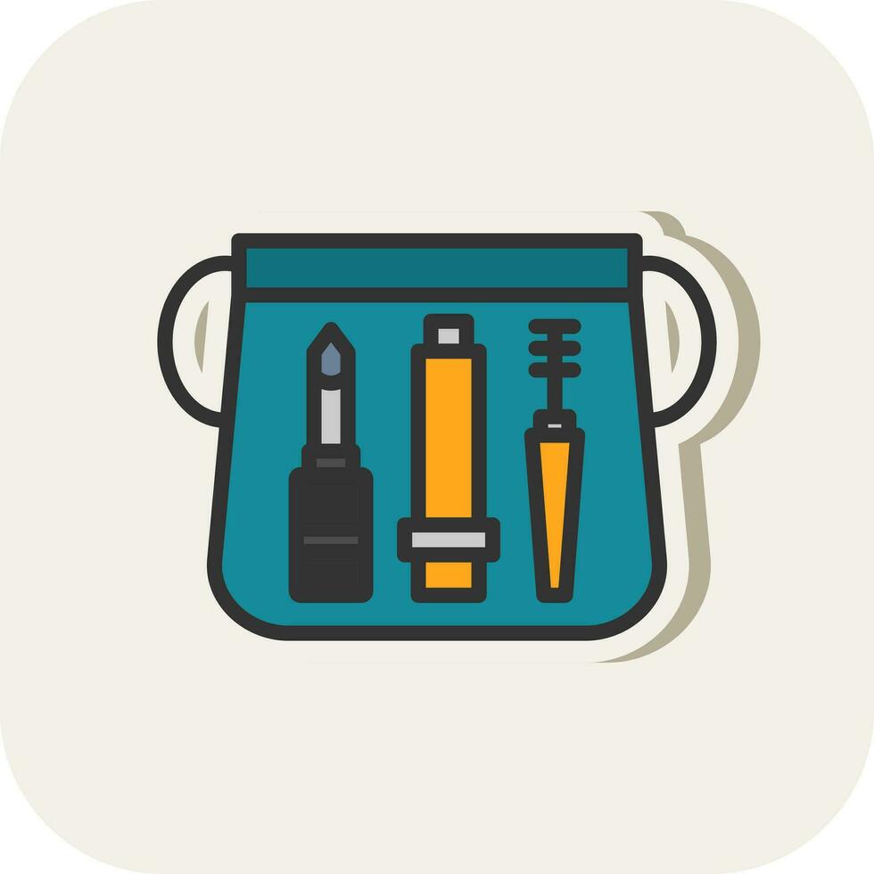 Makeup Bag Vector Icon Design