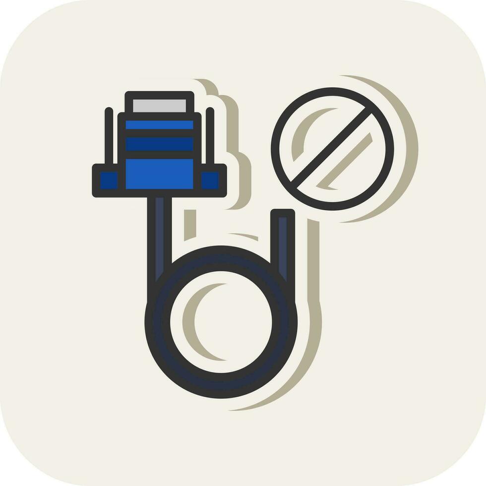 Banned Vector Icon Design
