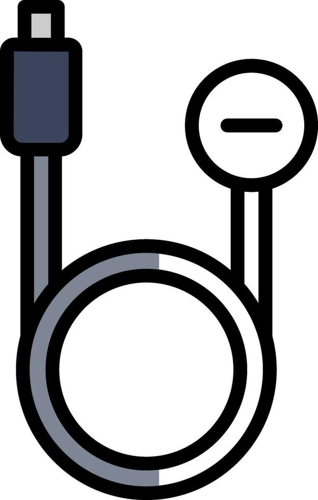 Remove cable Vector Icon Design