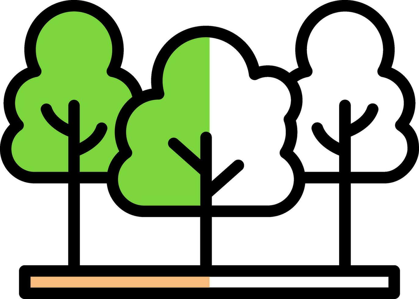 Tree Vector Icon Design