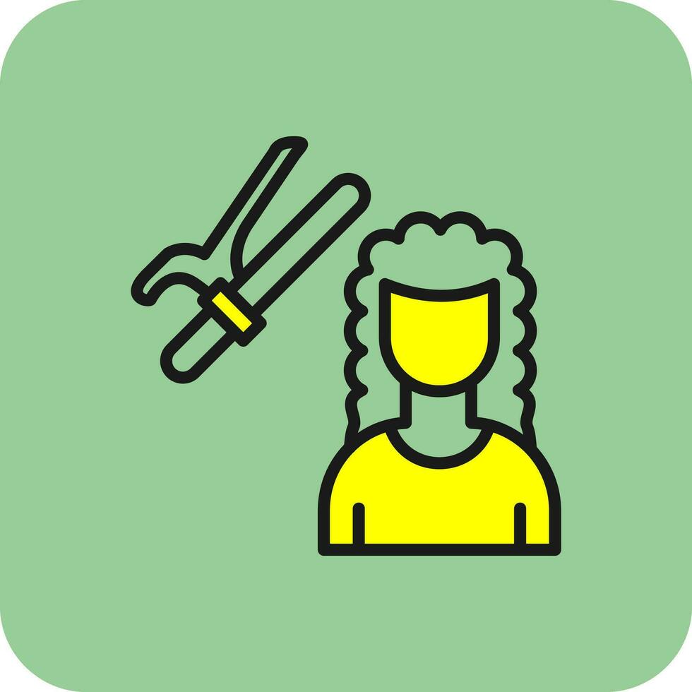 Hair Rollers Vector Icon Design