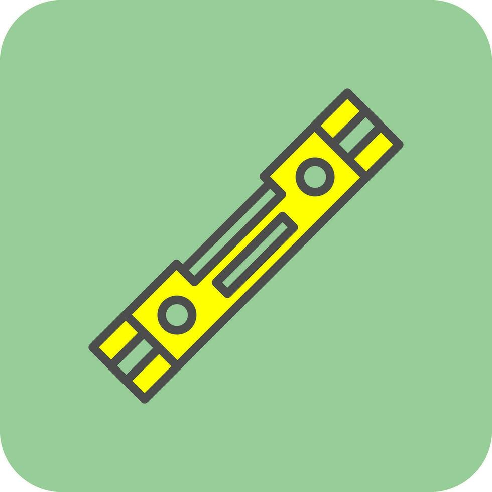 Spirit level Vector Icon Design