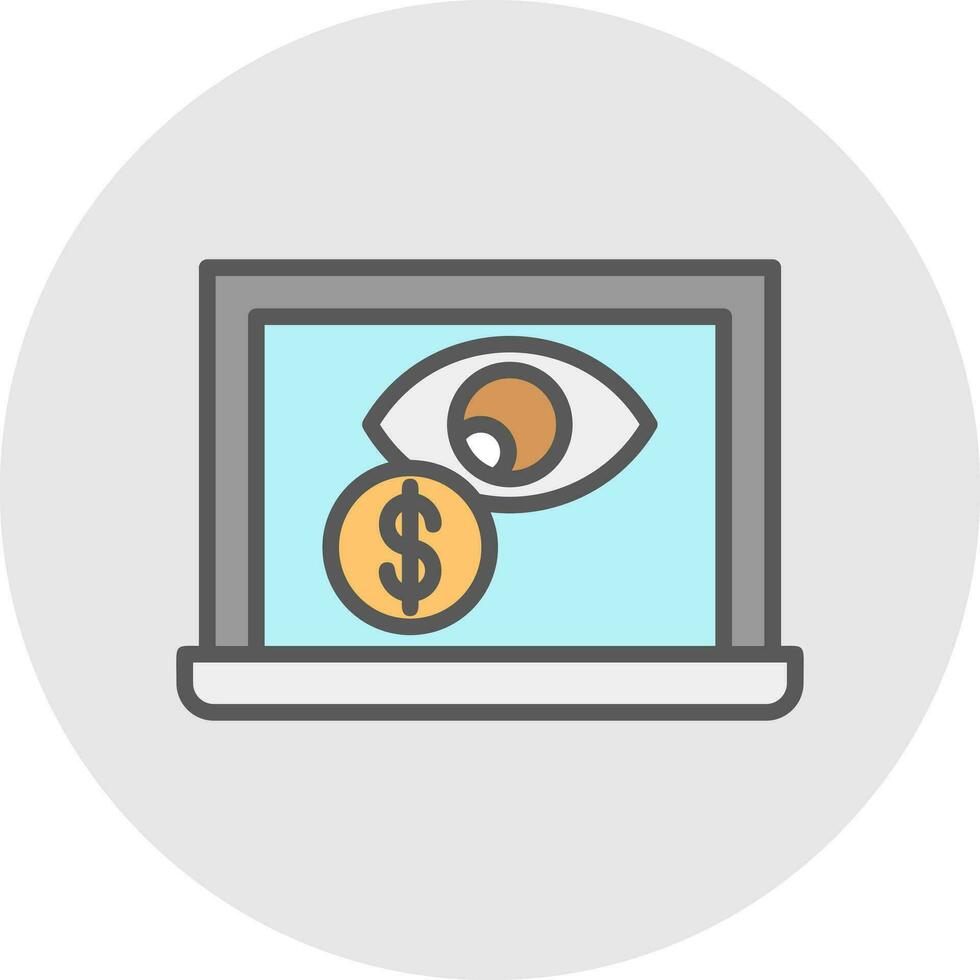 Laptop Vector Icon Design