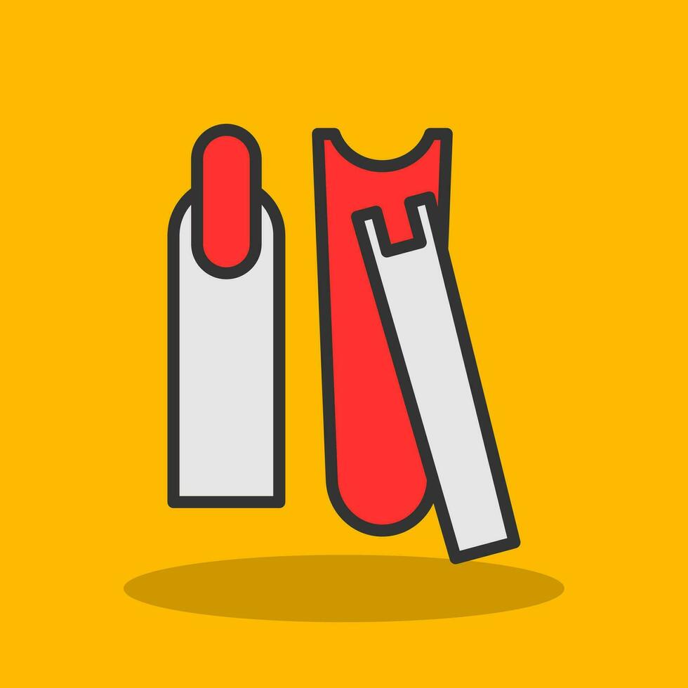 Nail Clippers Vector Icon Design
