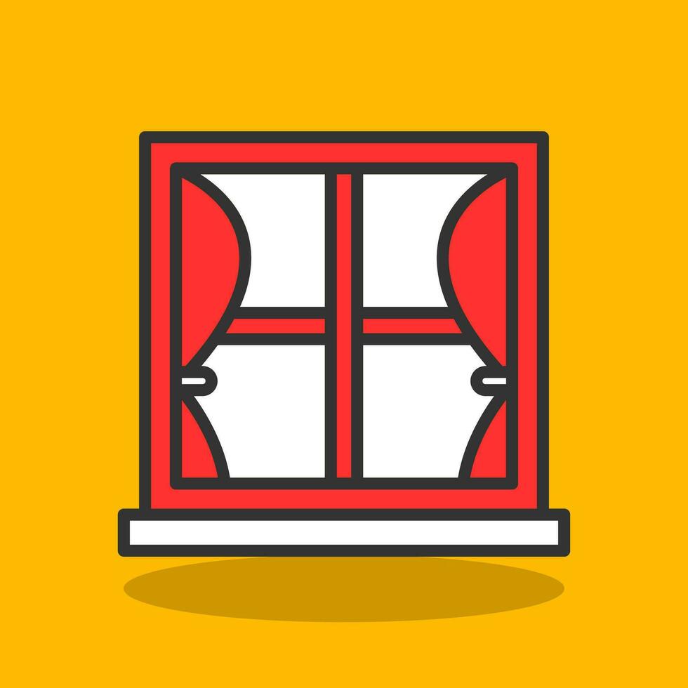 Window Vector Icon Design