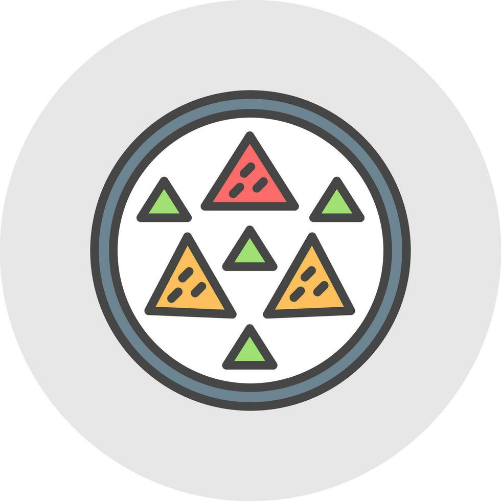 Nachos Vector Icon Design