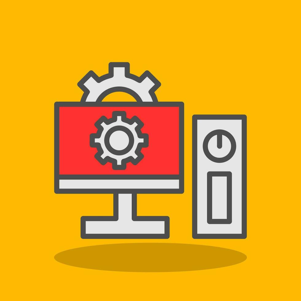 Desktop Vector Icon Design