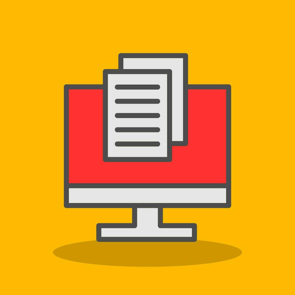 Desktop Vector Icon Design