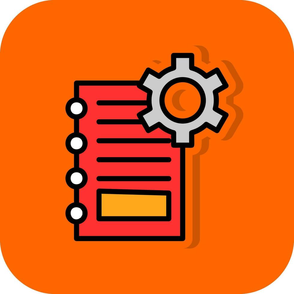 Notepad Vector Icon Design