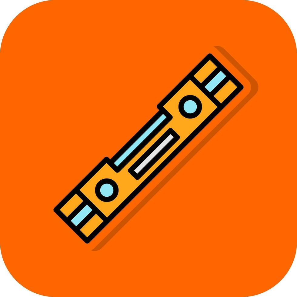 Spirit level Vector Icon Design