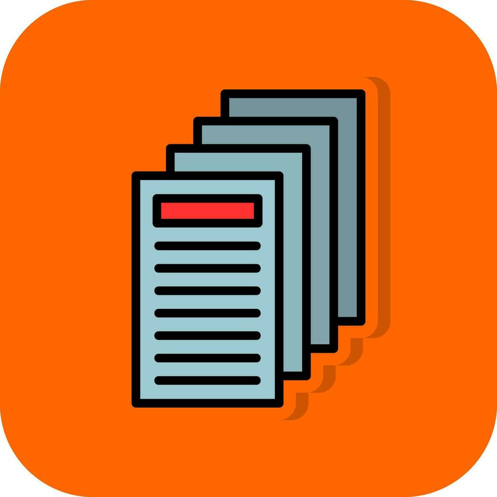 Notes Vector Icon Design