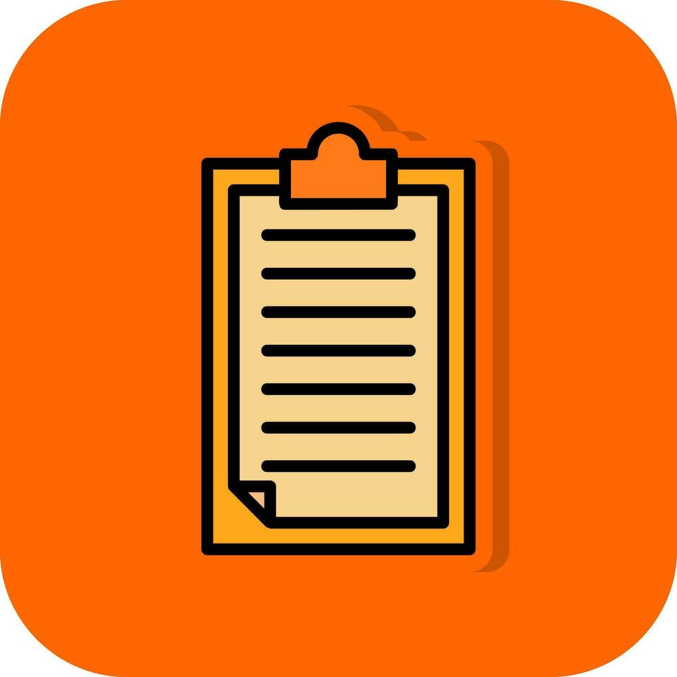 Clipboard Vector Icon Design