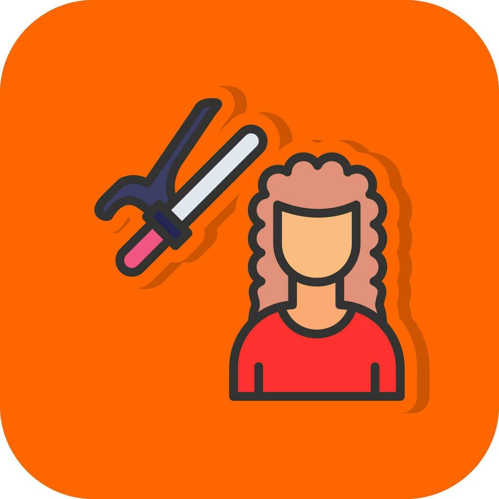 Hair Rollers Vector Icon Design