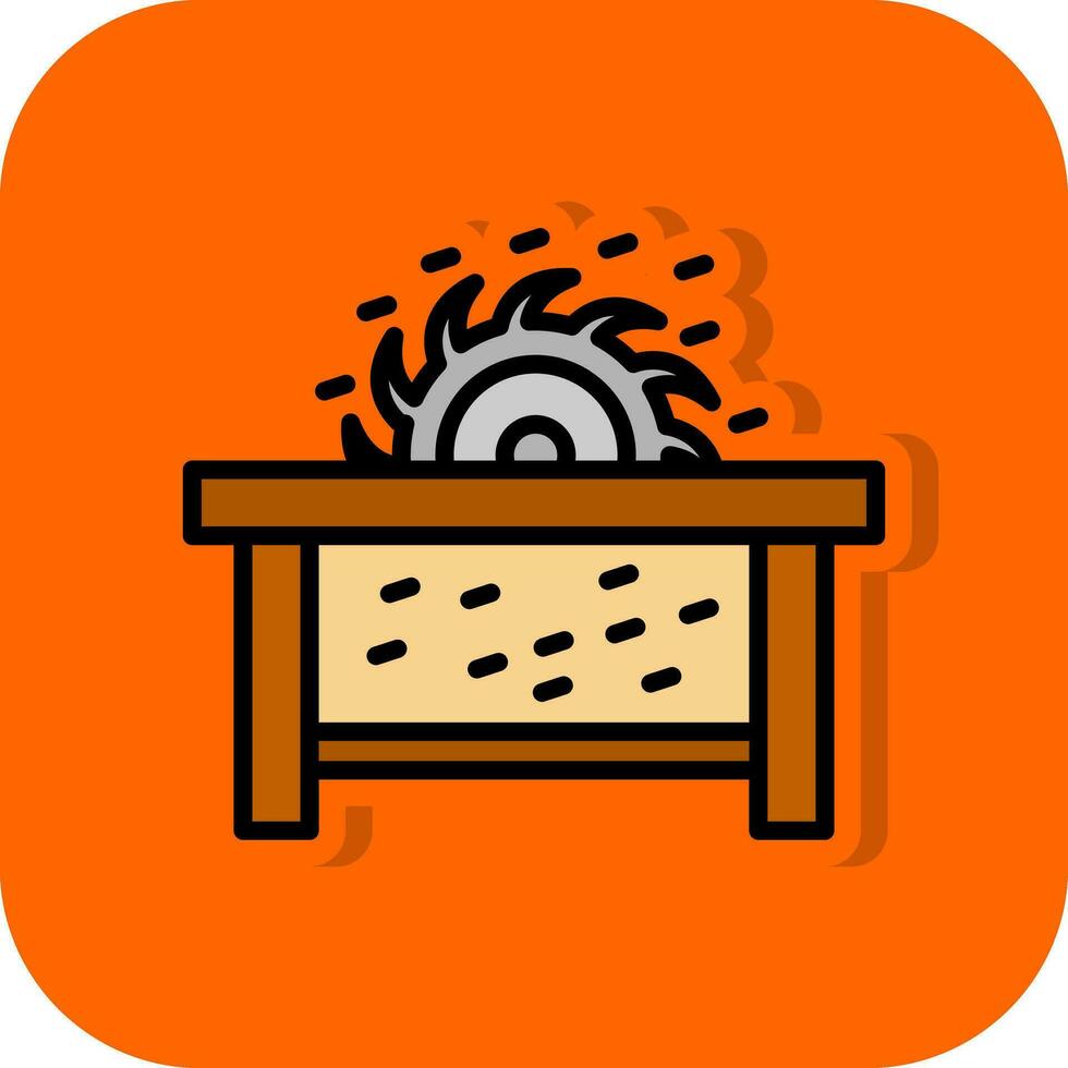 Sawdust Vector Icon Design
