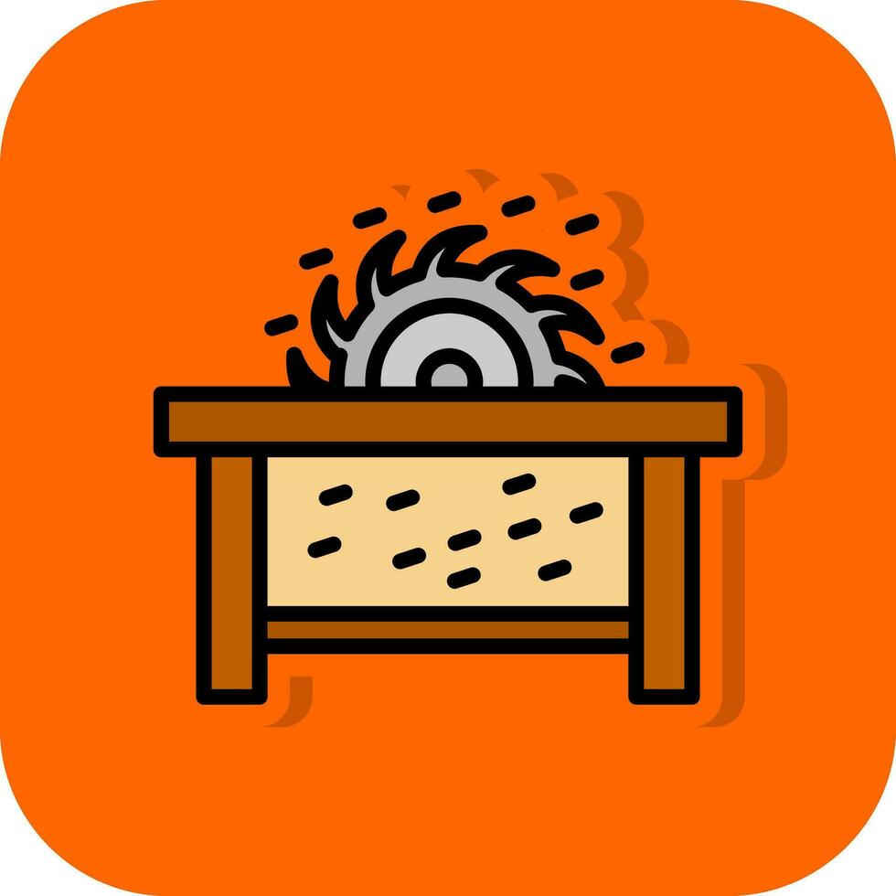 Sawdust Vector Icon Design