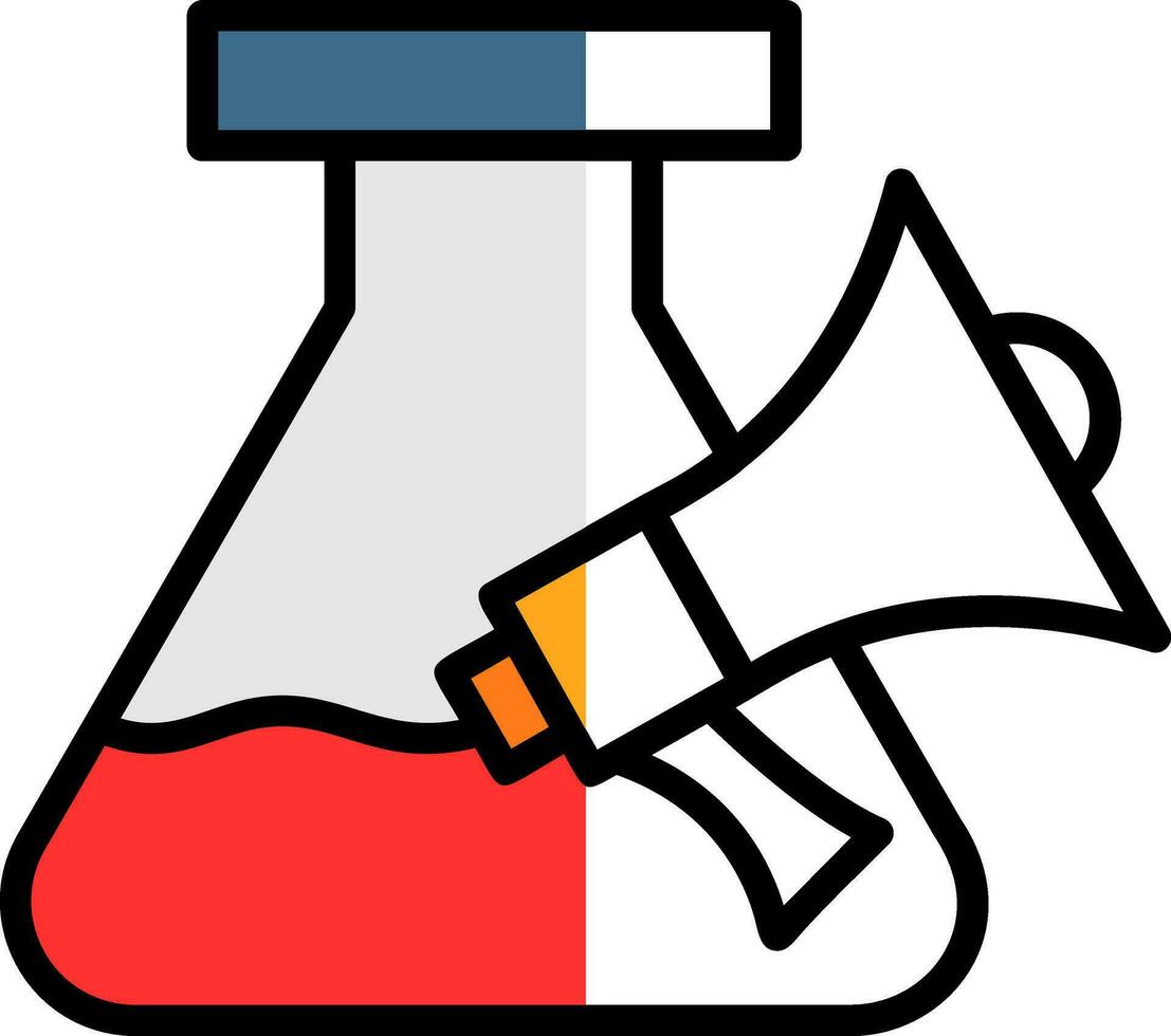 Test Tube Vector Icon Design