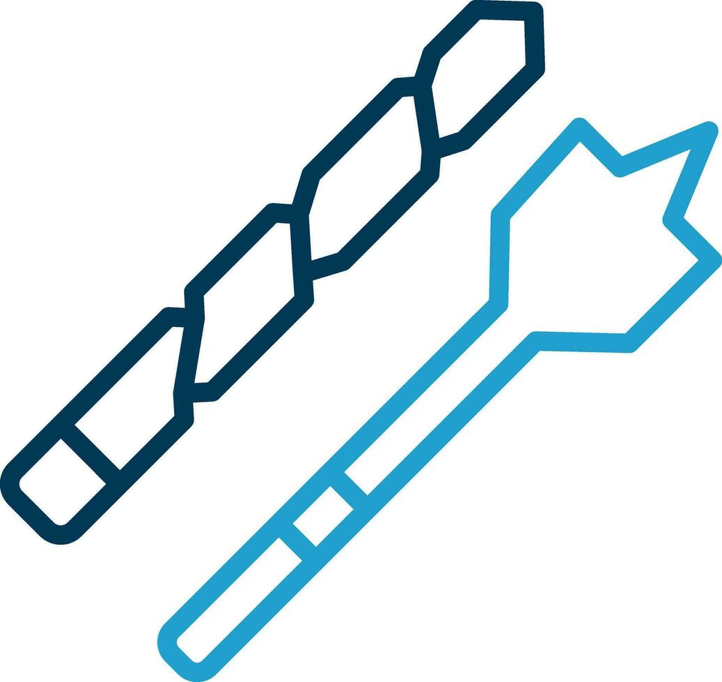 Drill bit Vector Icon Design