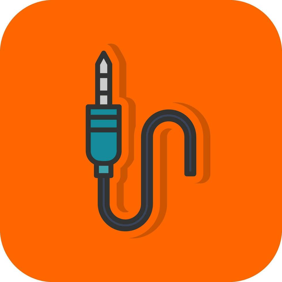 Audio jack Vector Icon Design