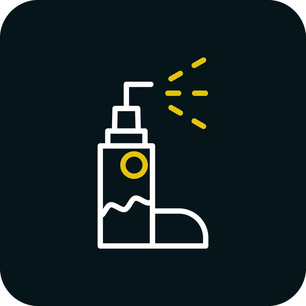 Dry Shampoo Vector Icon Design