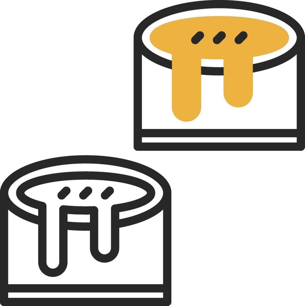 Biscuits and Gravy Vector Icon Design