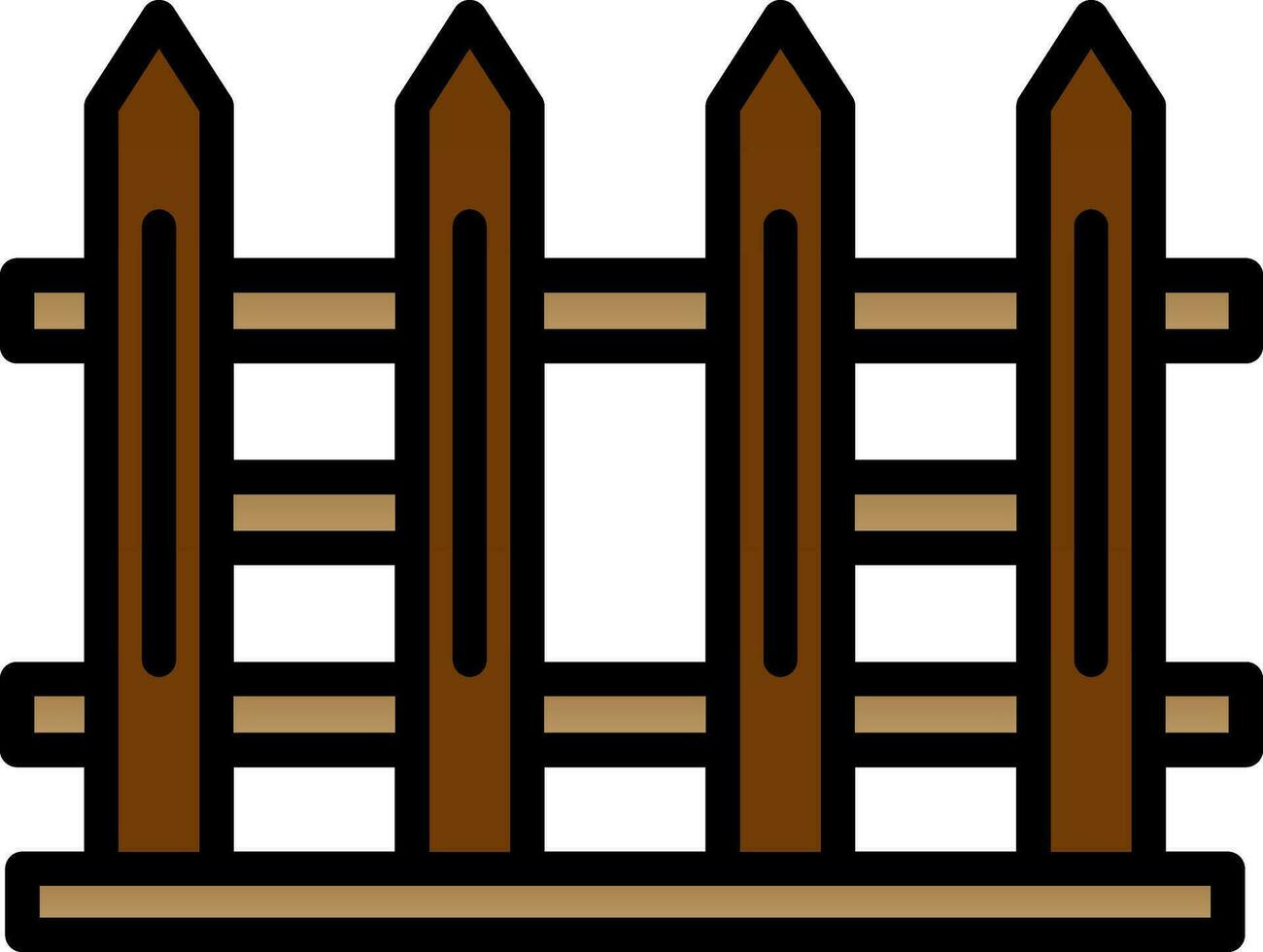 Fence Vector Icon Design