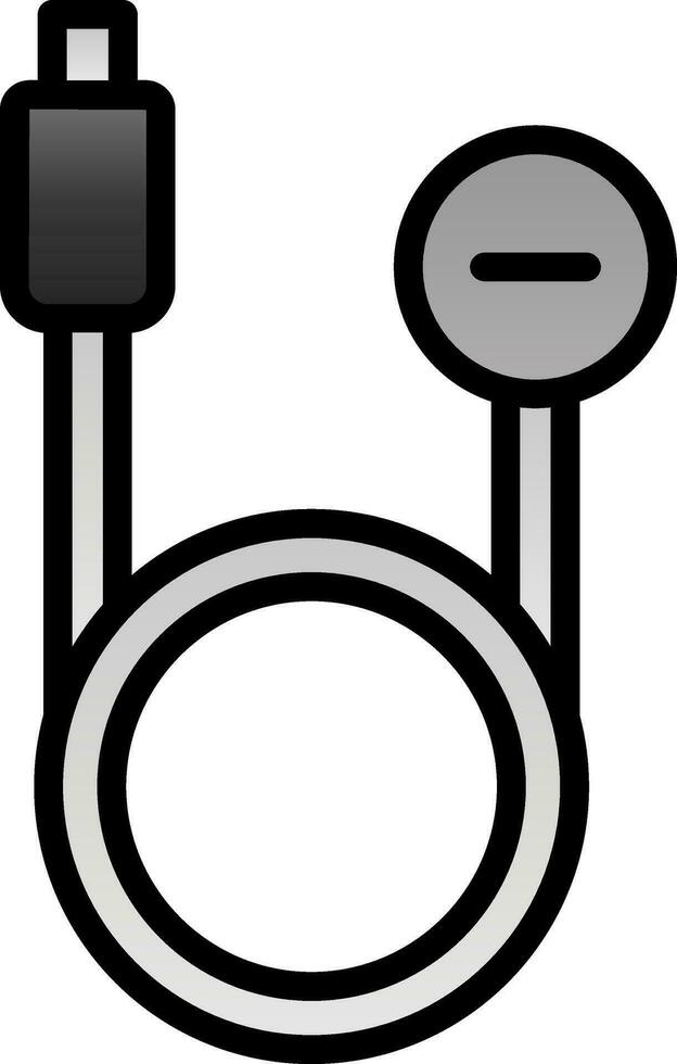 Remove cable Vector Icon Design