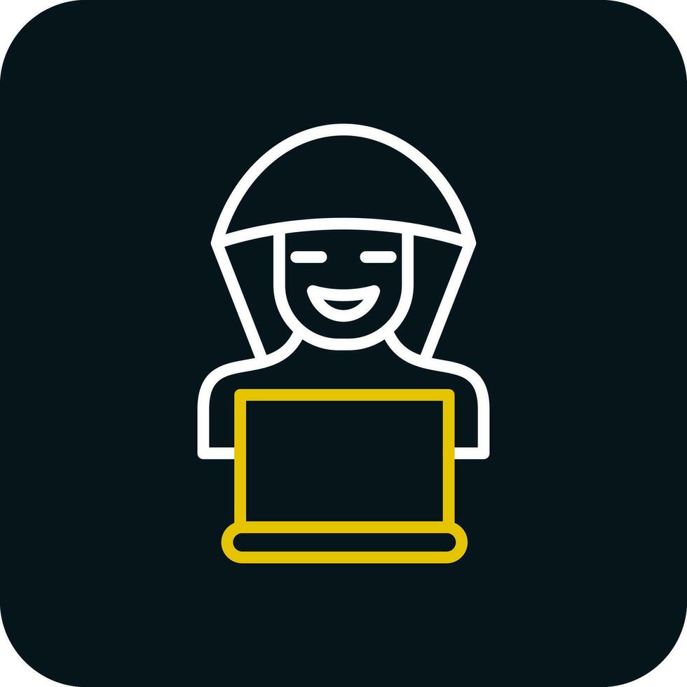 Hacker Vector Icon Design