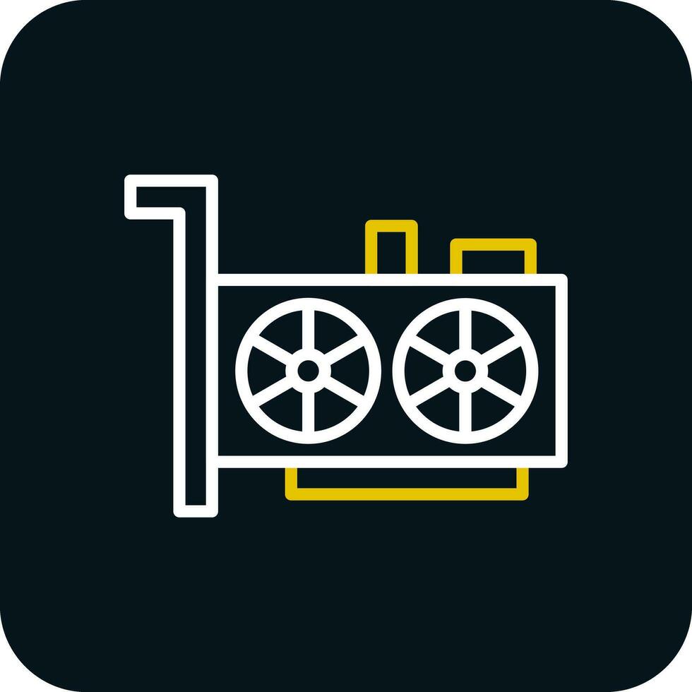 Vga card Vector Icon Design