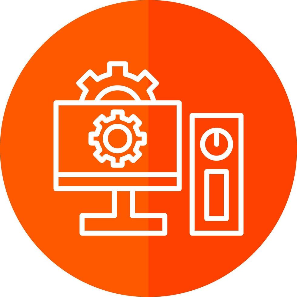 Desktop Vector Icon Design