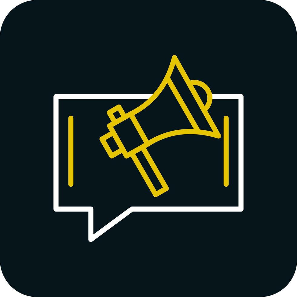 Megaphone Vector Icon Design