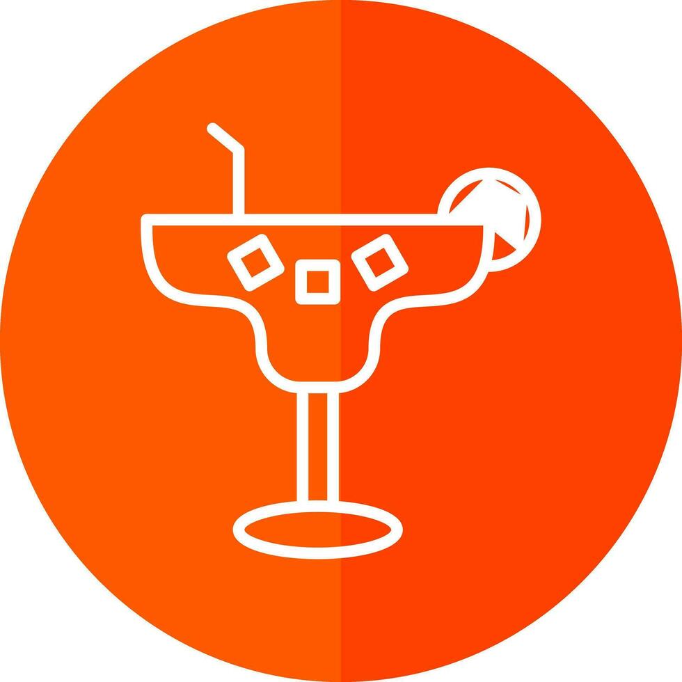 Margarita Cocktail Vector Icon Design