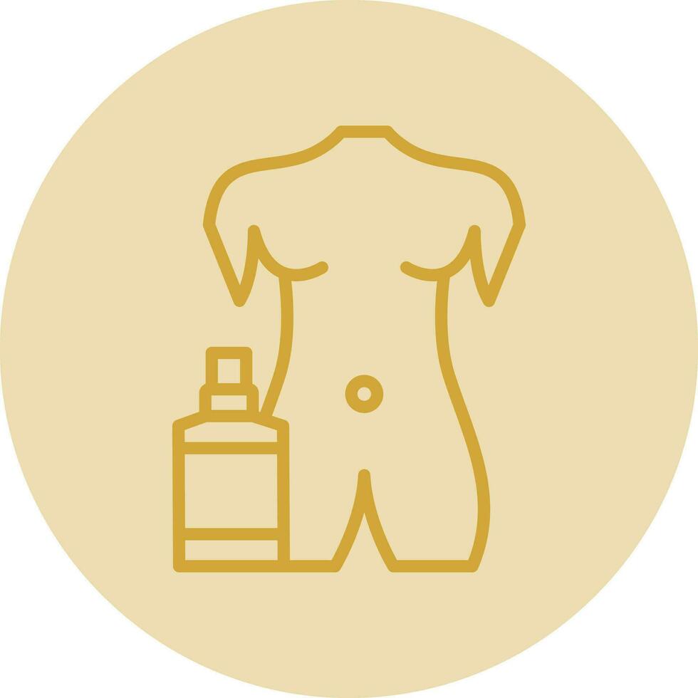 cuerpo niebla vector icono diseño