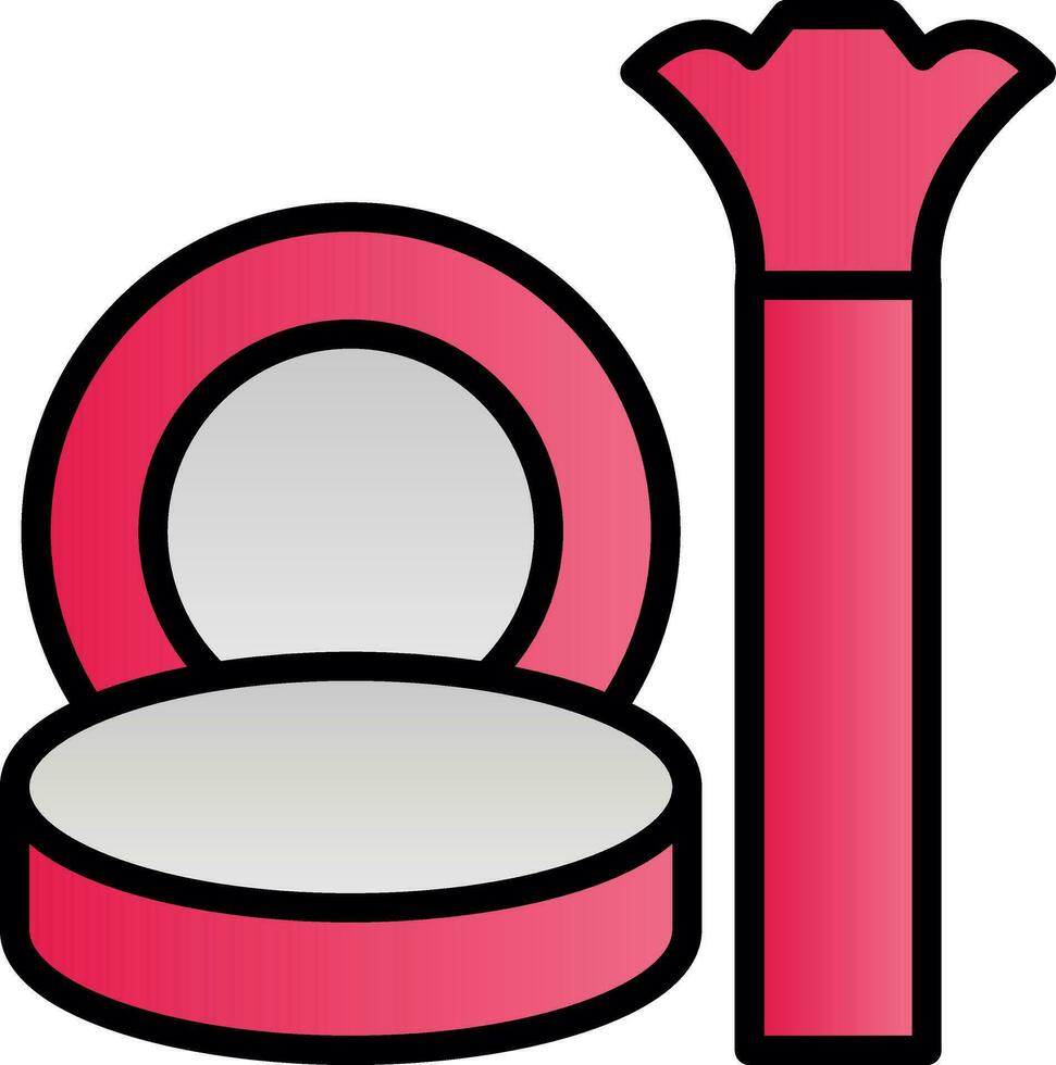 Blush Vector Icon Design