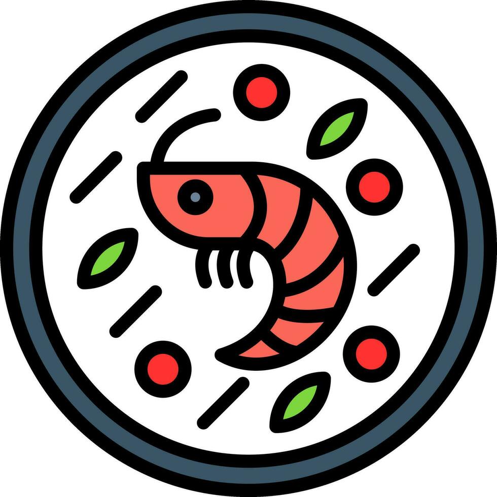Lobster Bisque Vector Icon Design