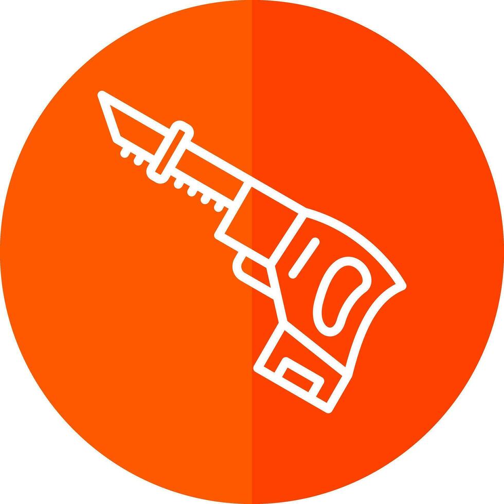 Sabre saw Vector Icon Design