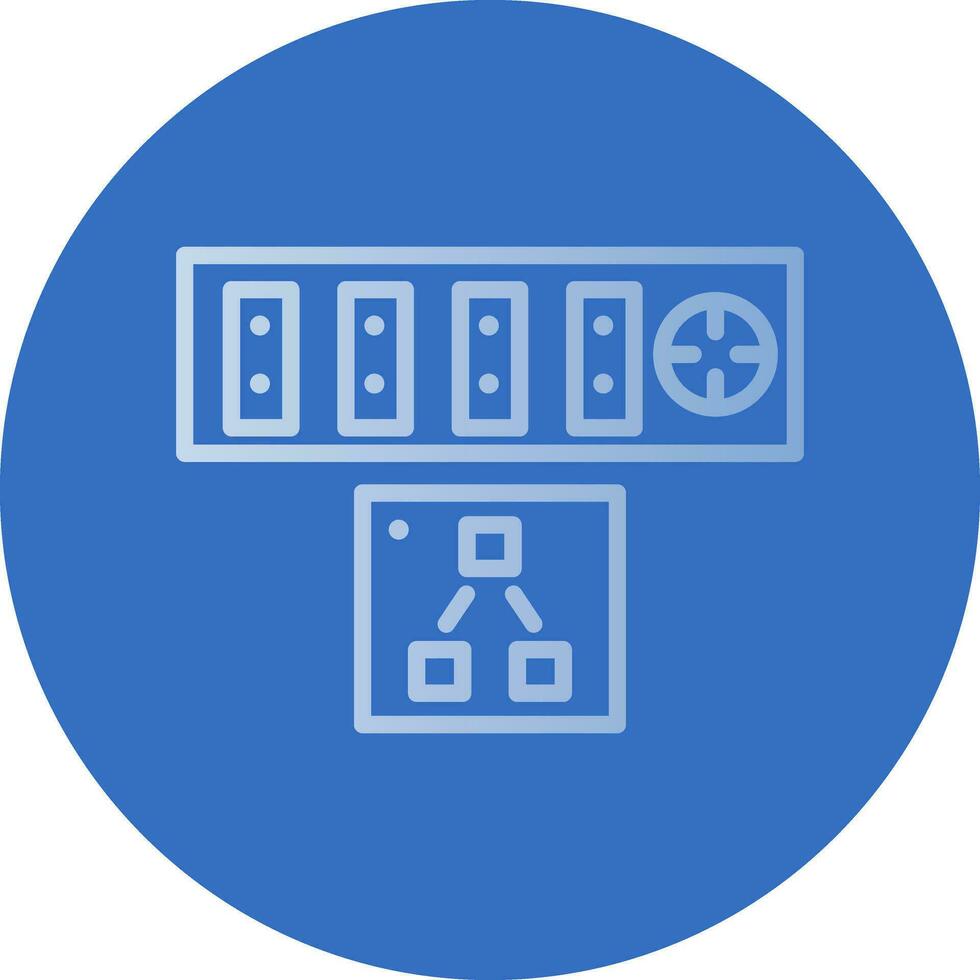 Wall socket Vector Icon Design