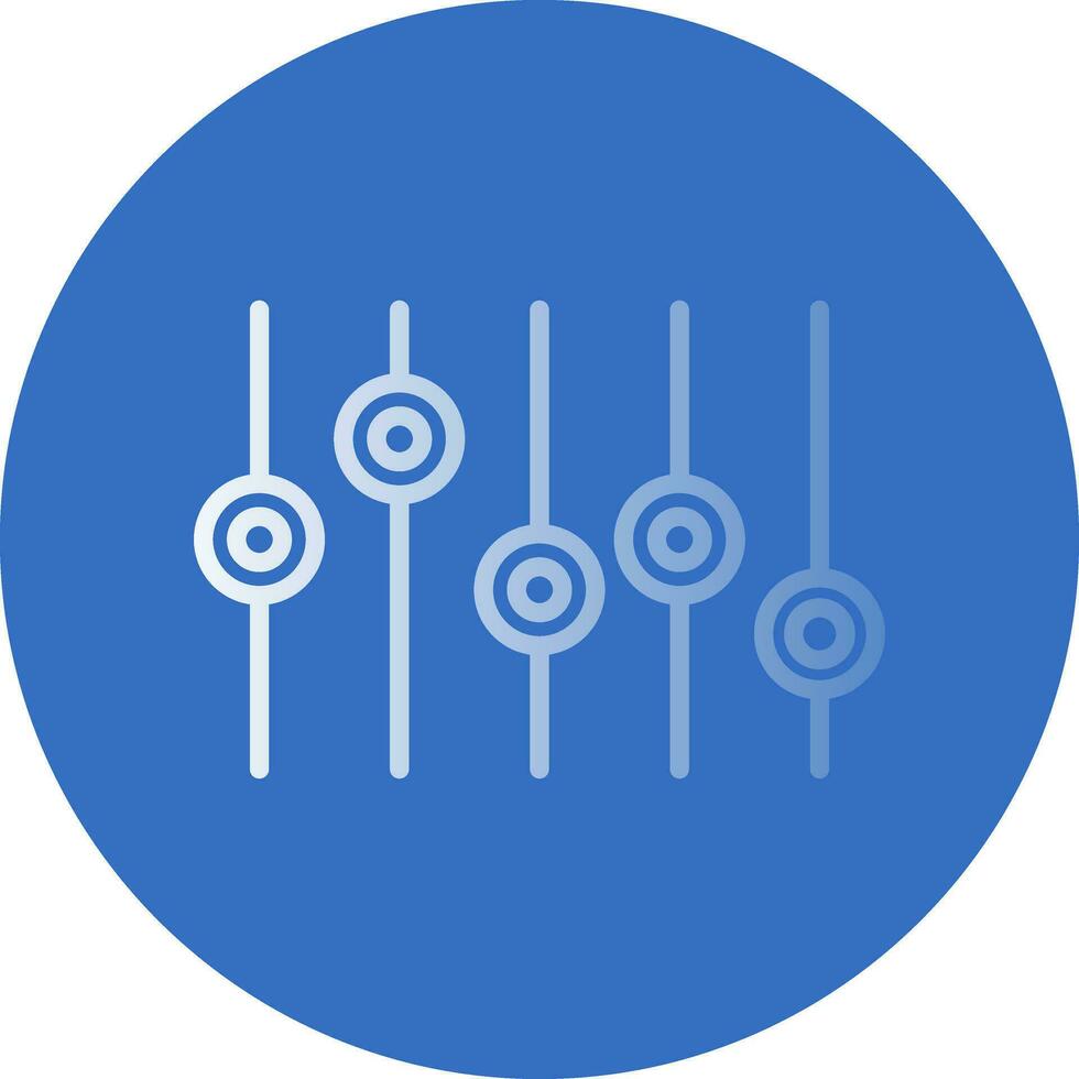 Equalizer Vector Icon Design