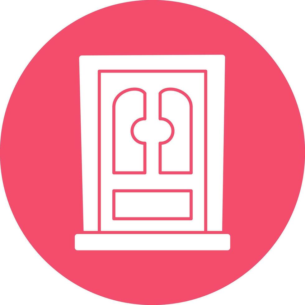 Door Vector Icon Design
