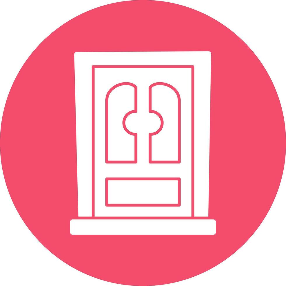 Door Vector Icon Design