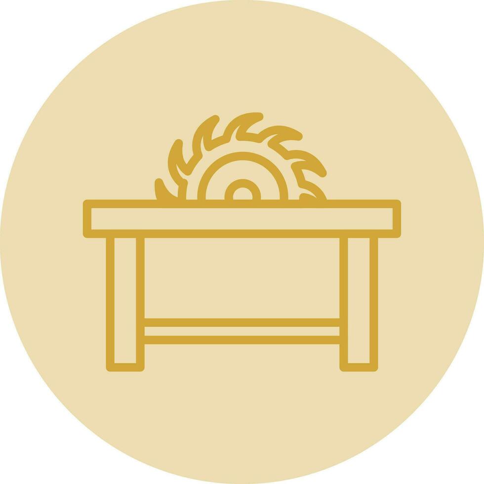Sawmill Vector Icon Design