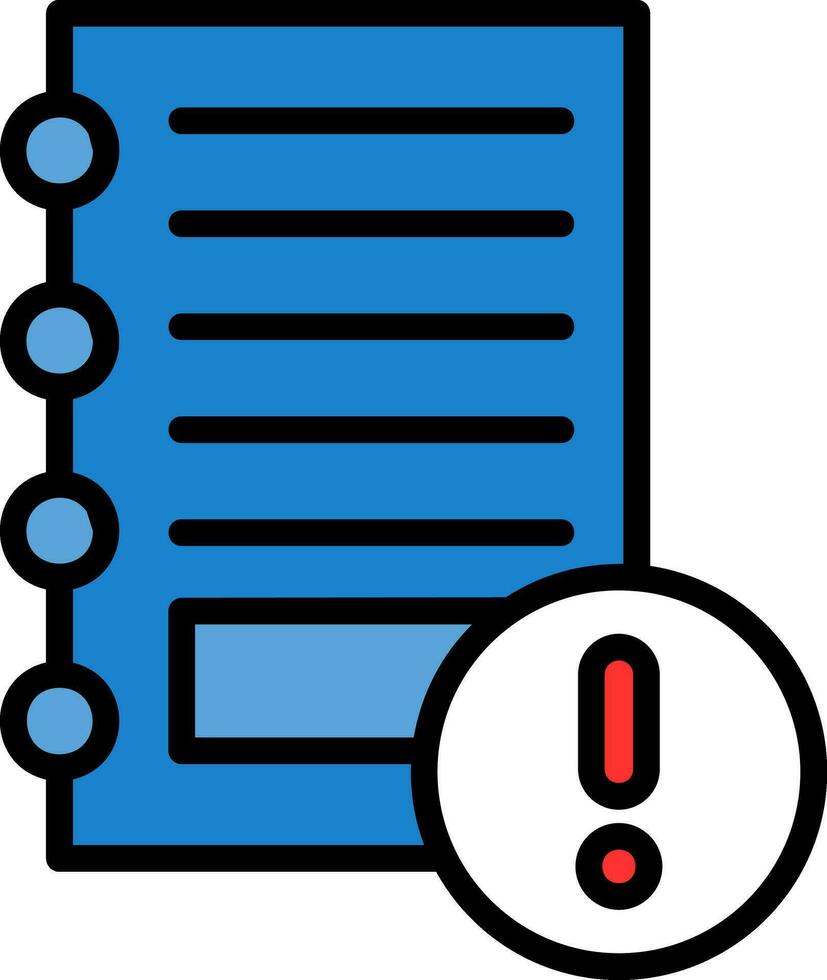 Notepad Vector Icon Design