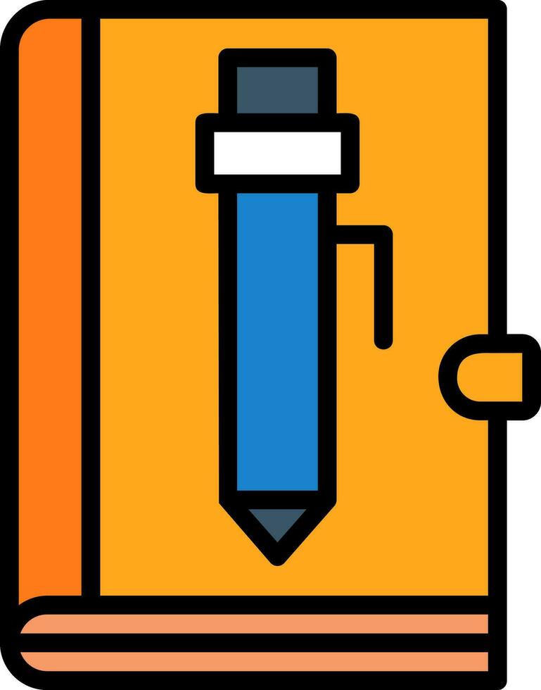 diseño de icono de vector de libro