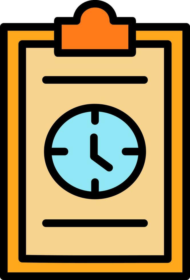 Clipboard Vector Icon Design