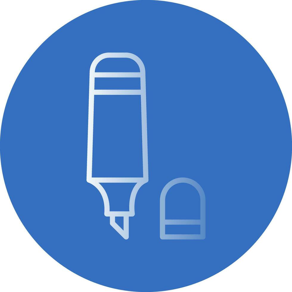 Highlighter Vector Icon Design
