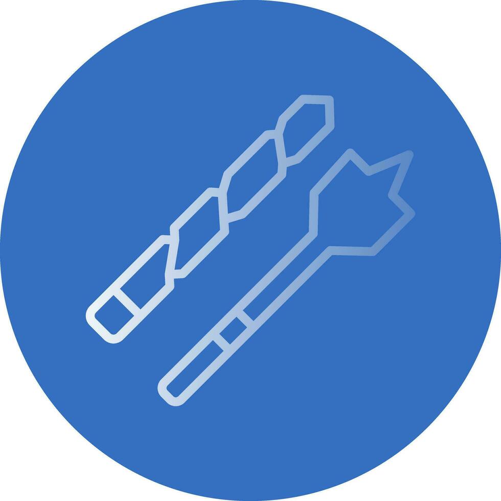 Drill bit Vector Icon Design