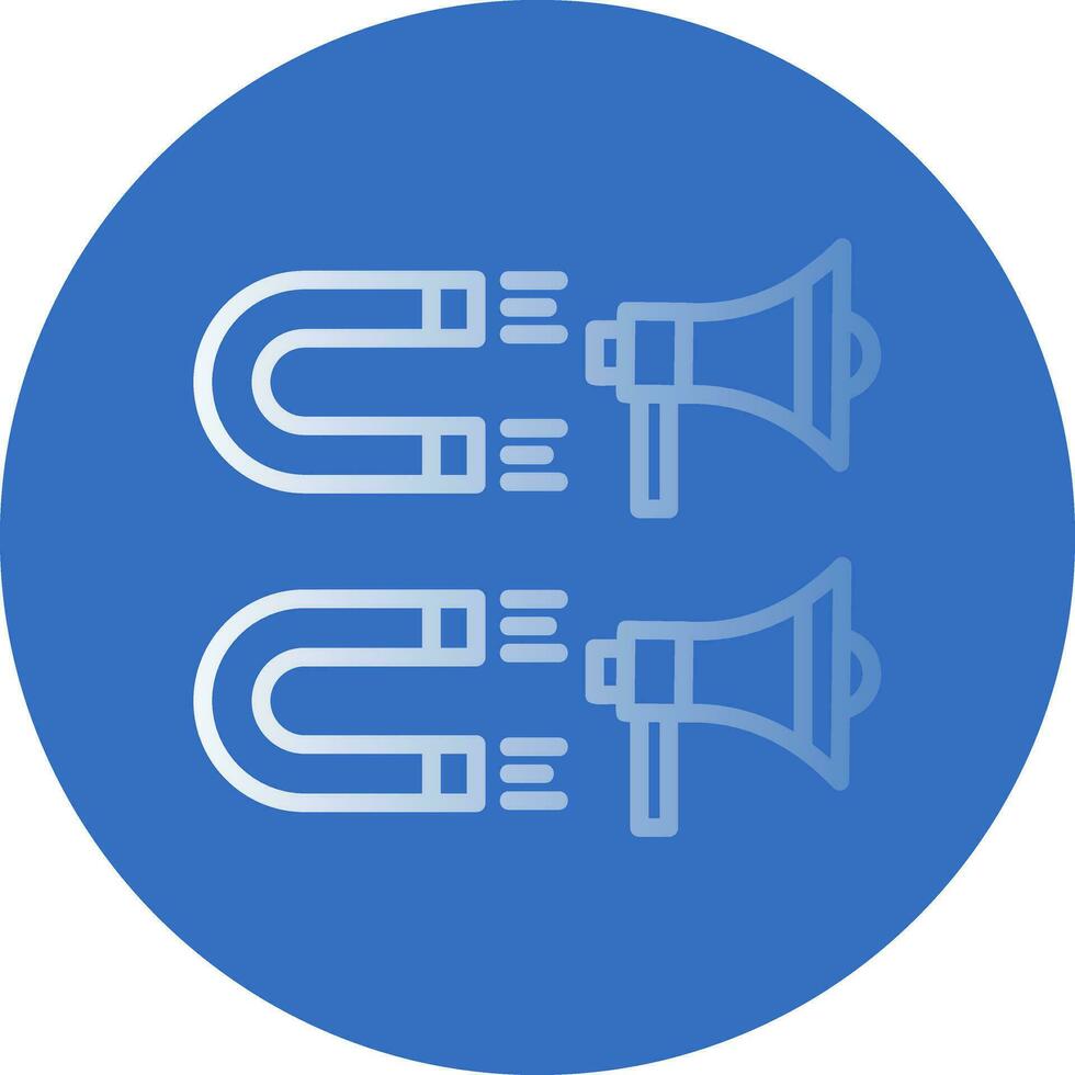 Magnet Vector Icon Design