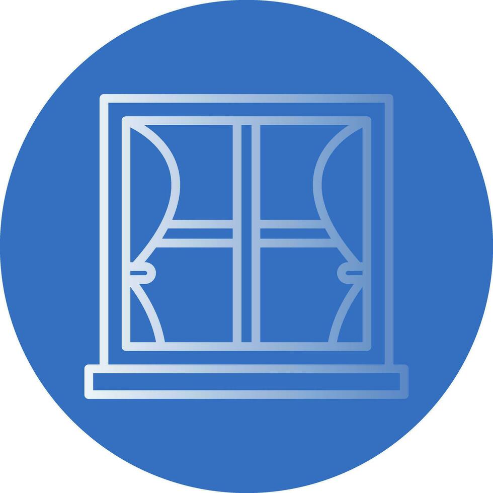Window Vector Icon Design