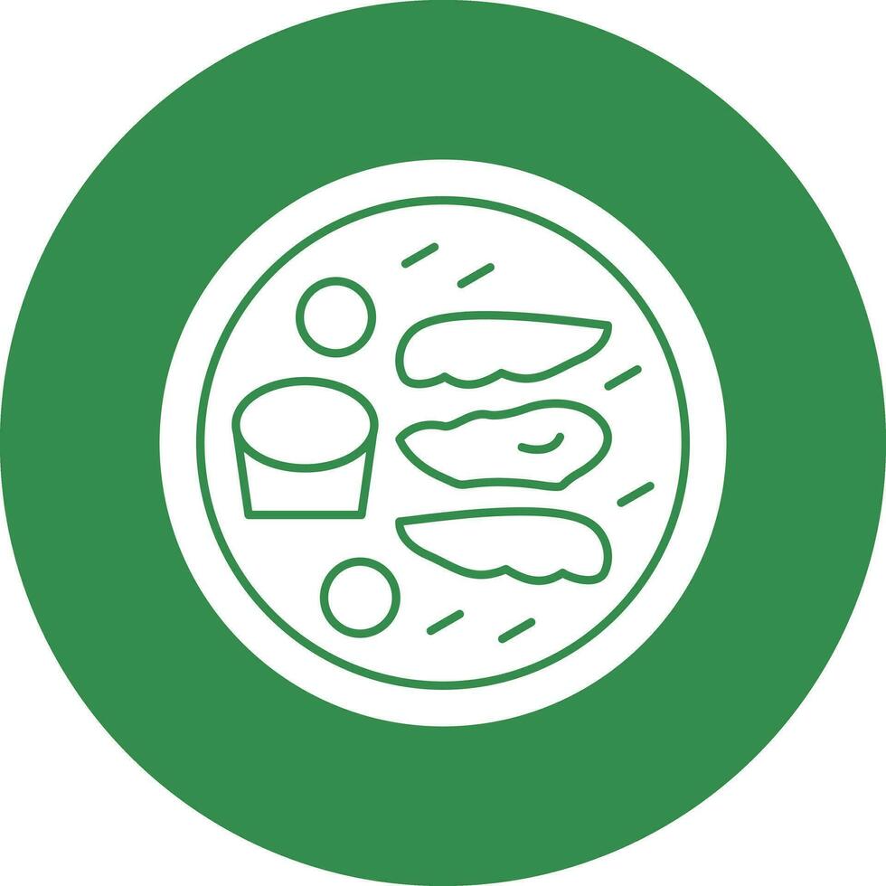 Chicken Fingers Vector Icon Design